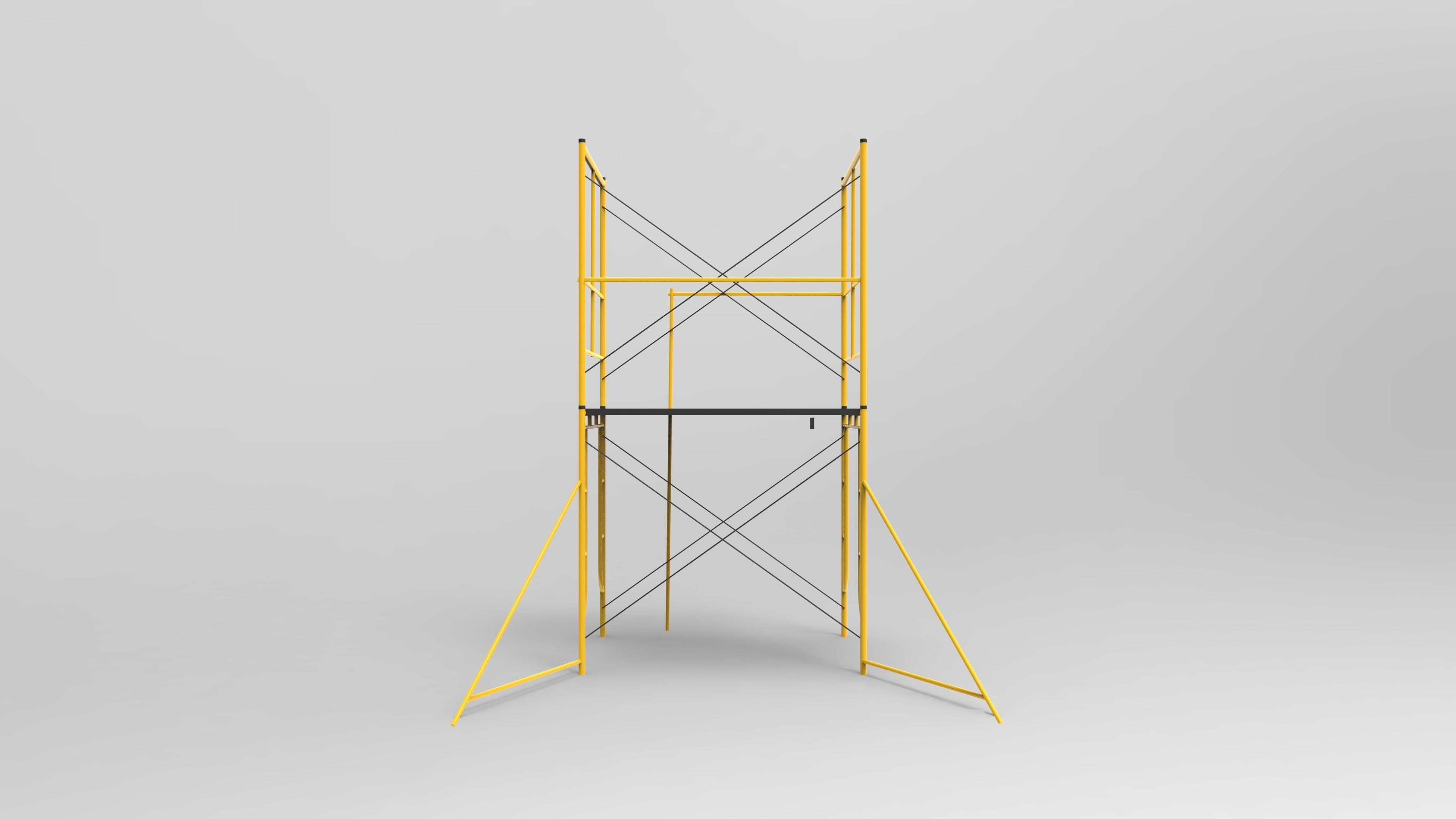 Scafolding 3D model_1