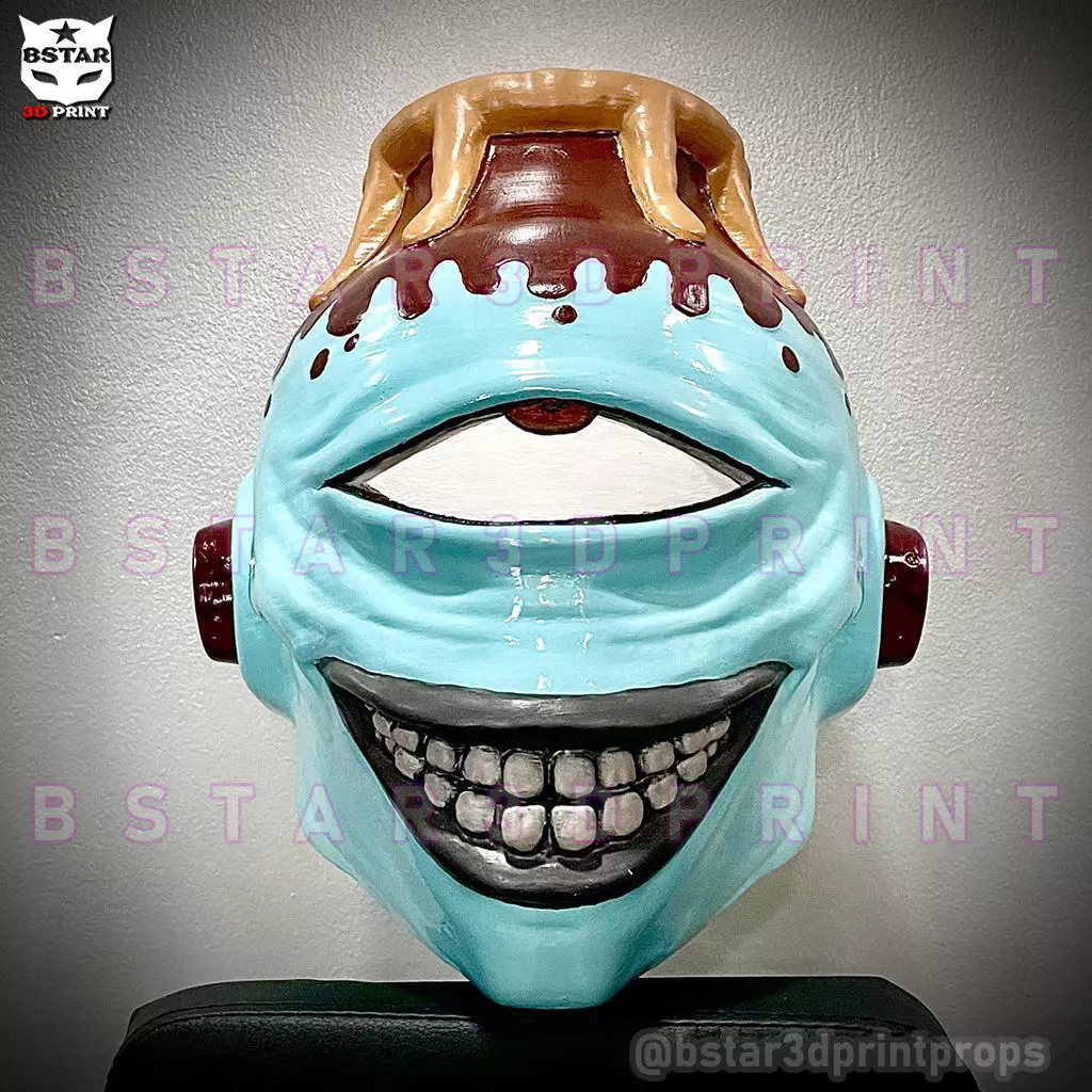 Jogo Mask - Jujutsu Kaisen cosplay 3D print model