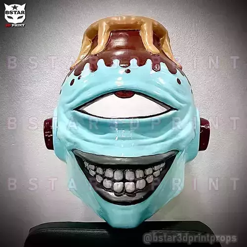 Jogo Mask - Jujutsu Kaisen cosplay  3D print model
