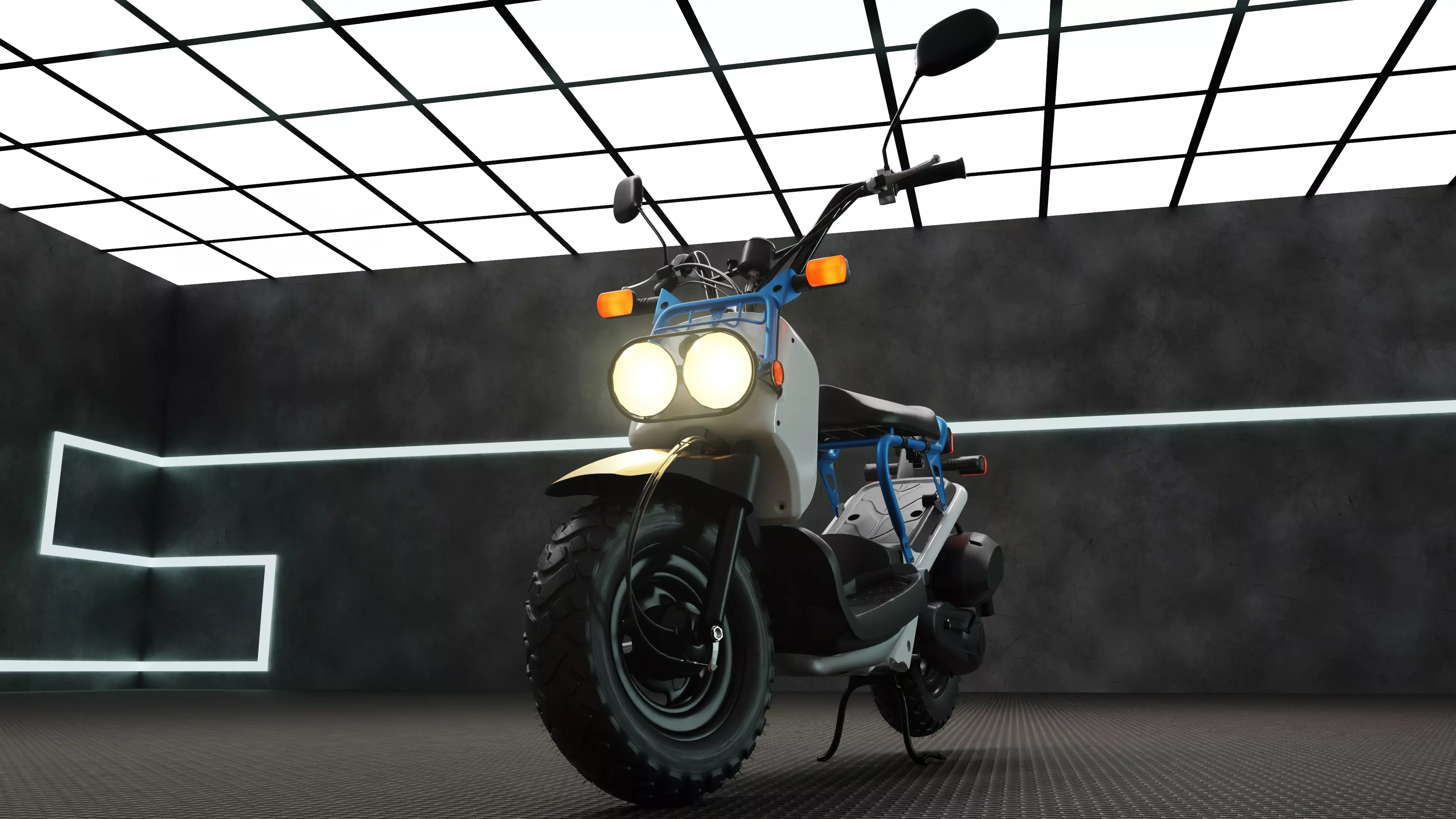 Honda Ruckus 2023 Model 3D model