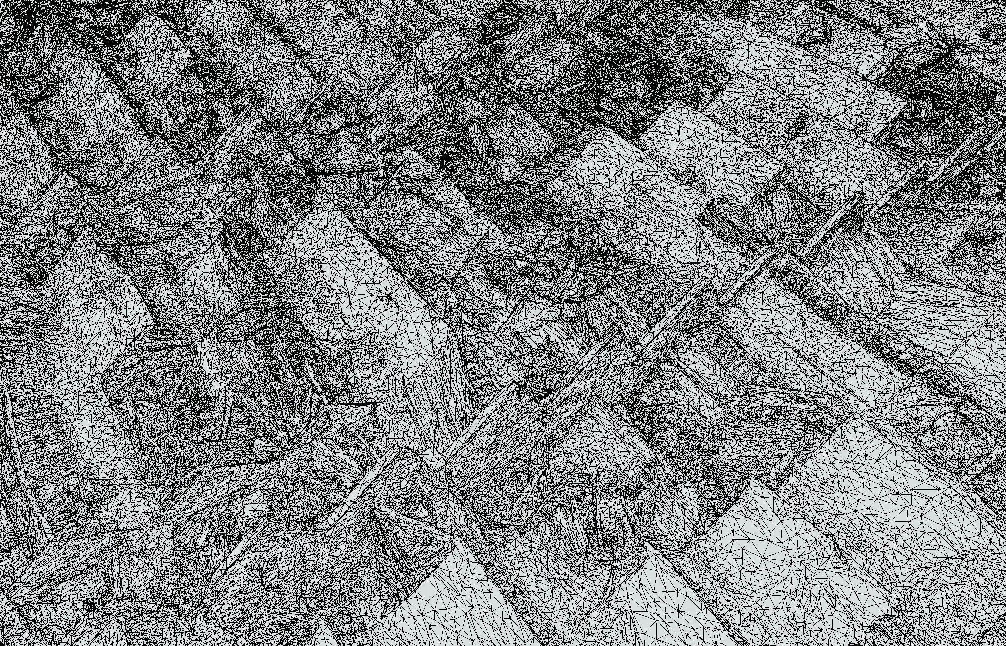 Textile factory ruin 3D model_6