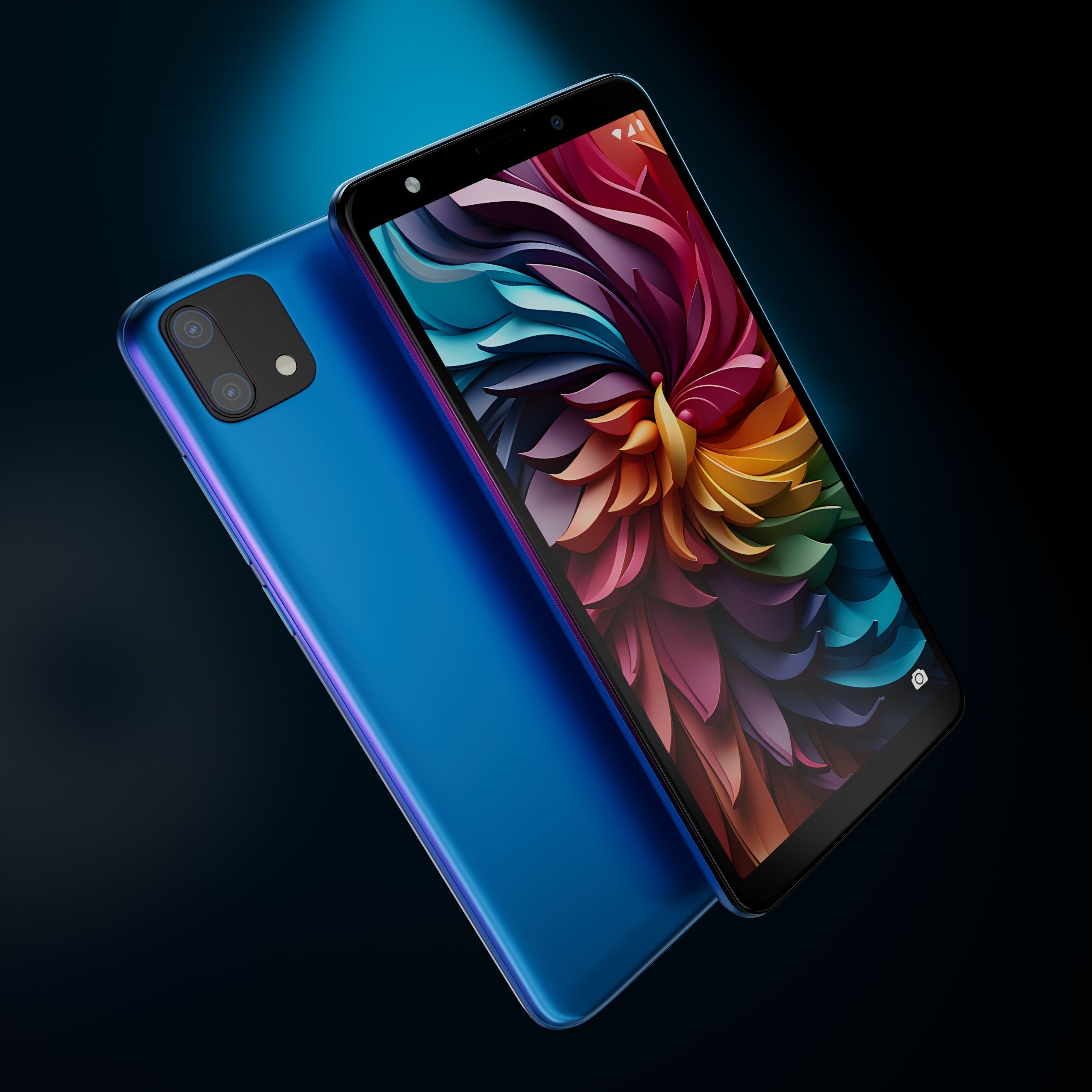 Generic Android Smart Phone 3D model_1