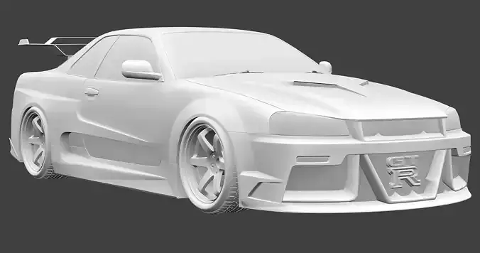 Nissan GT-R R34 Concept GT-R R36 Widebody