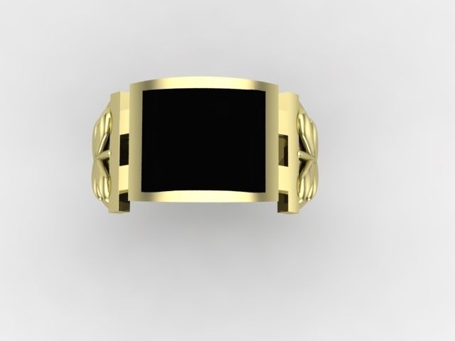 Rings 3D print model_4