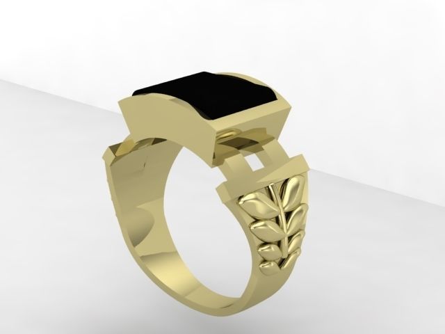 Rings 3D print model_6