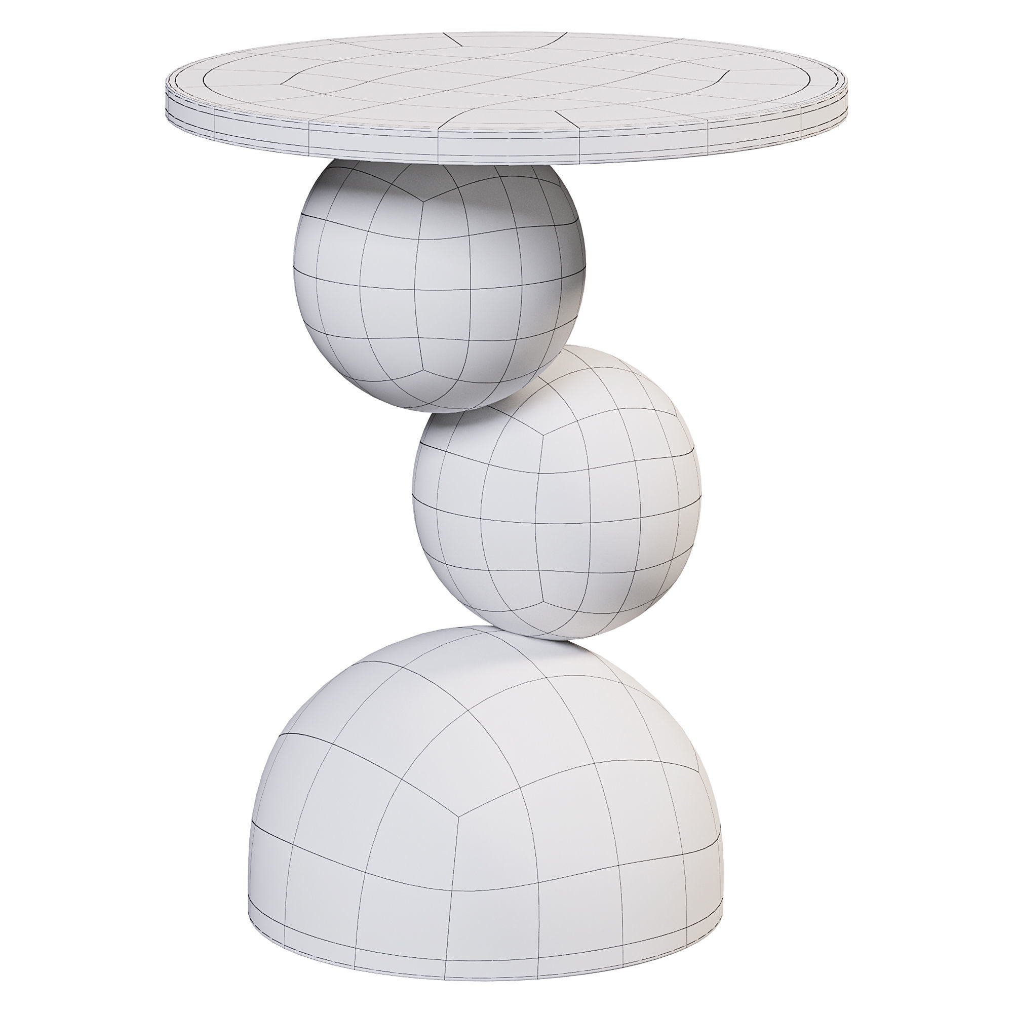Frisko Table By Cazarina 3D model_2