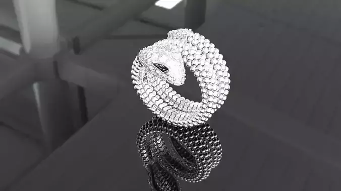 Ring Snack 3D print model