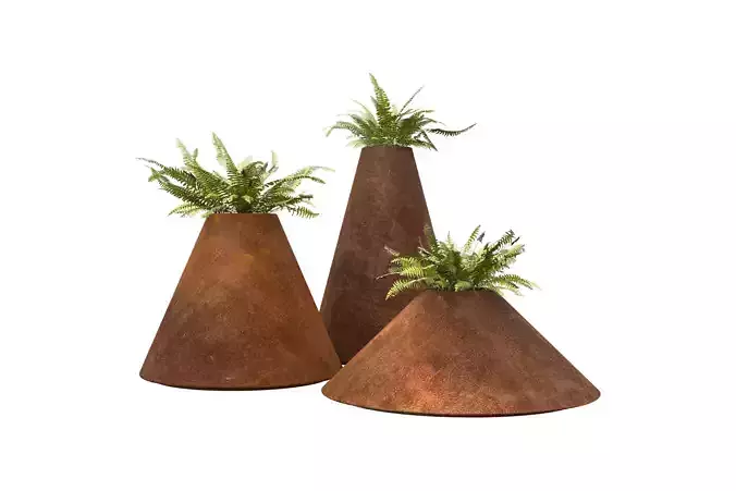 Plant set 004 3D model