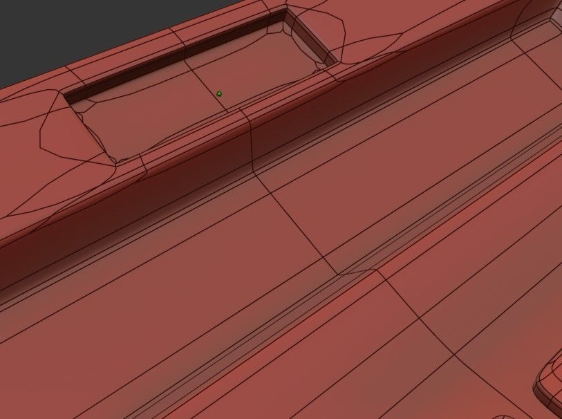 Calculator 02 Low-poly 3D model_5