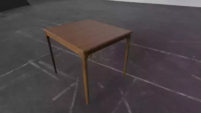 Table 3D model