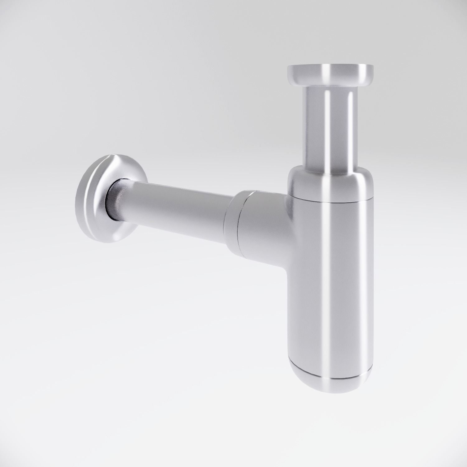 Wash basin trap 3D model_3