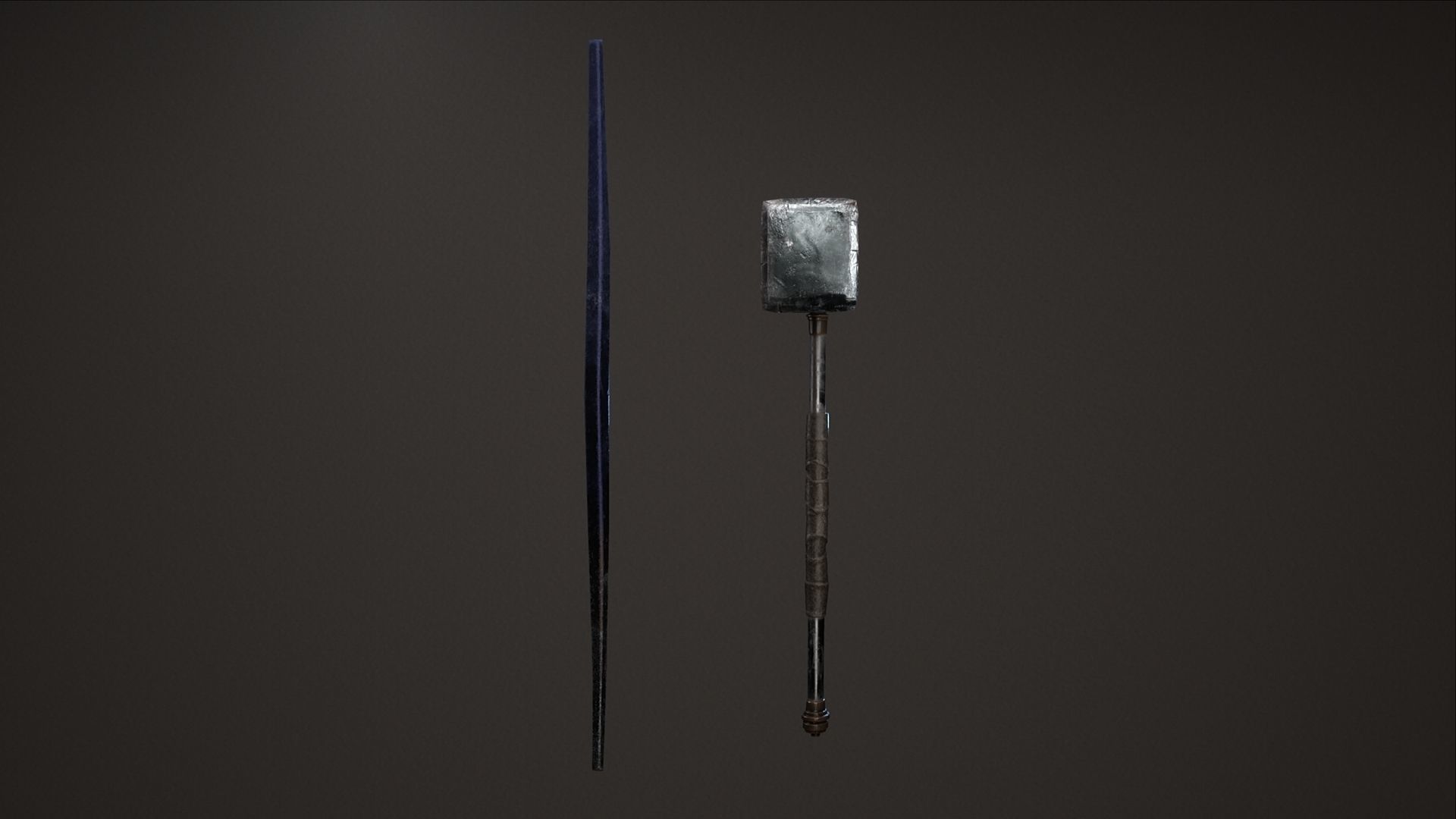 Blacksmith Low-poly 3D model_21