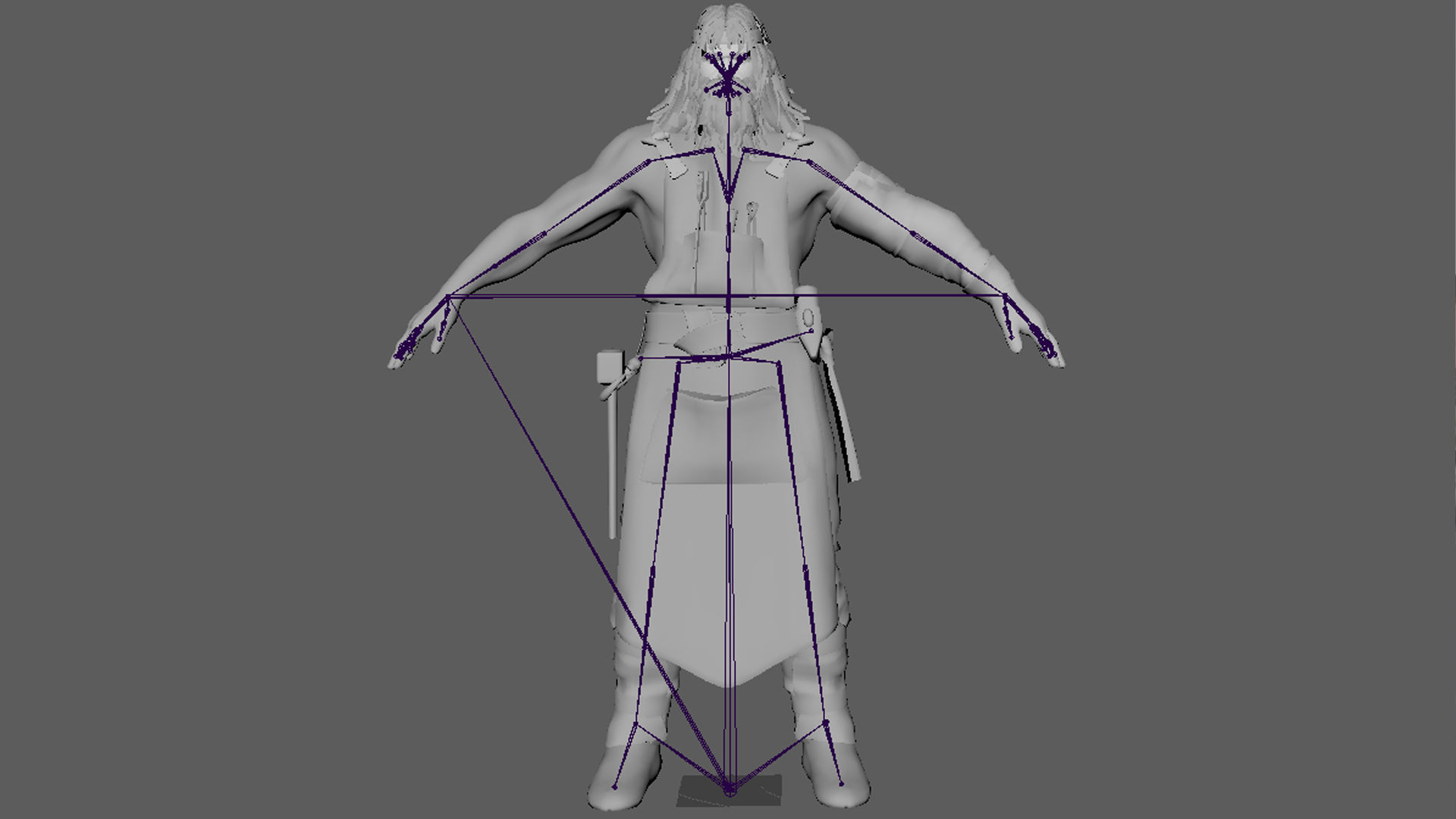 Blacksmith Low-poly 3D model_17