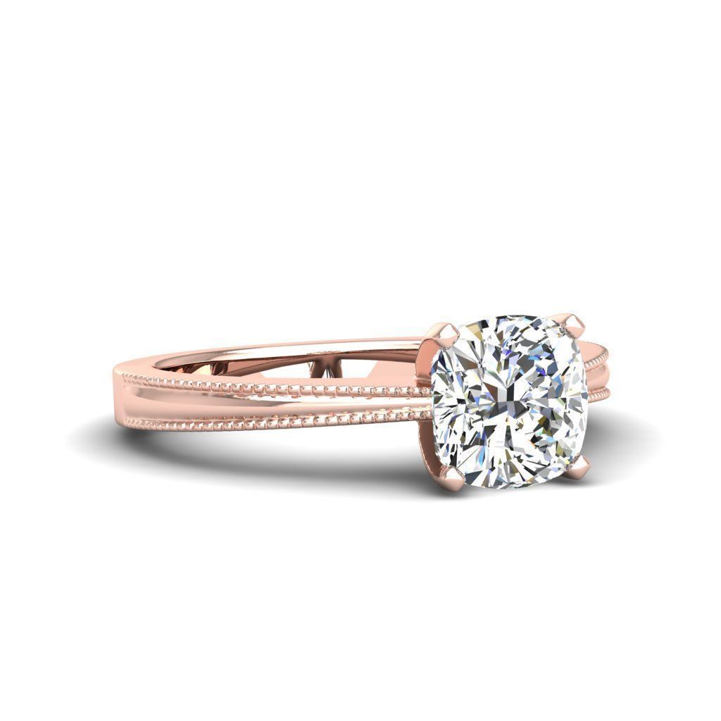 Engagement ring Lucia qushion 3D print model_19