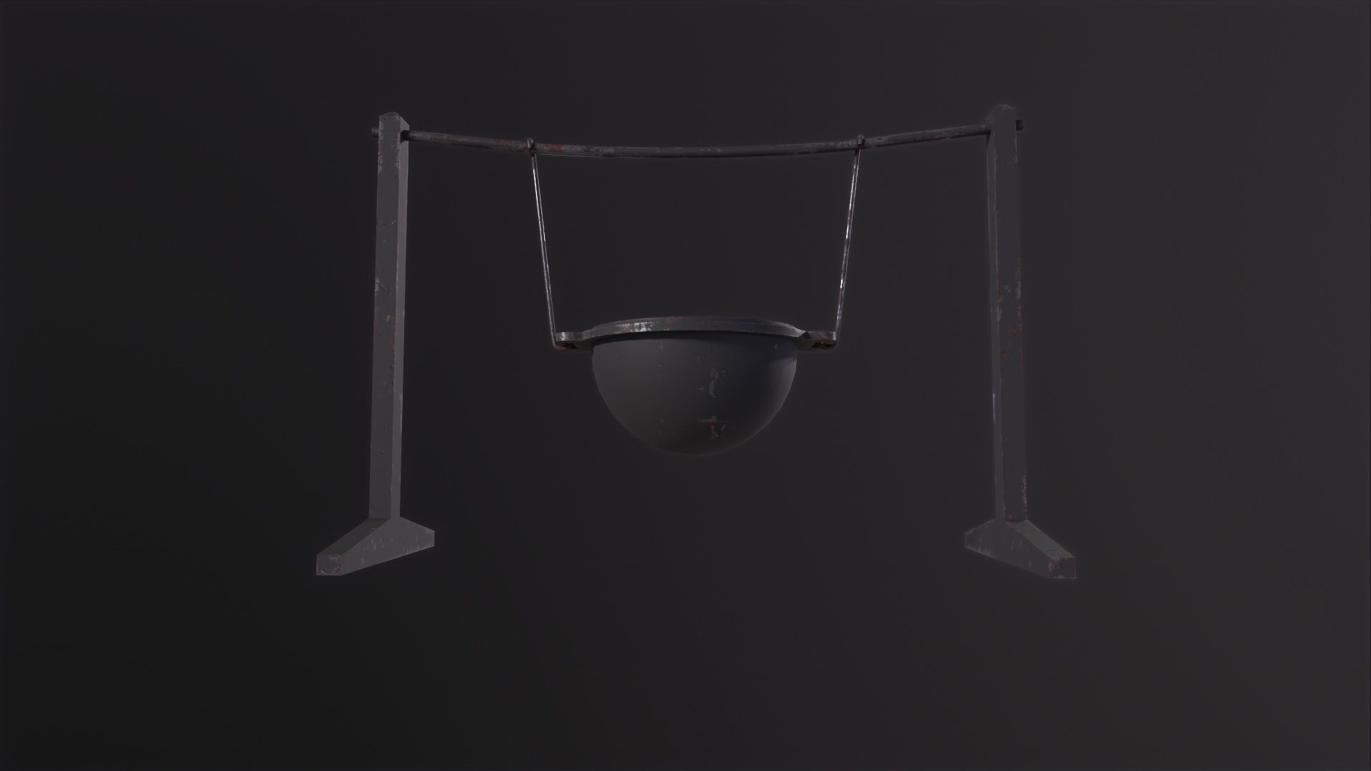 Cauldron 3D Model Low-poly 3D model_4