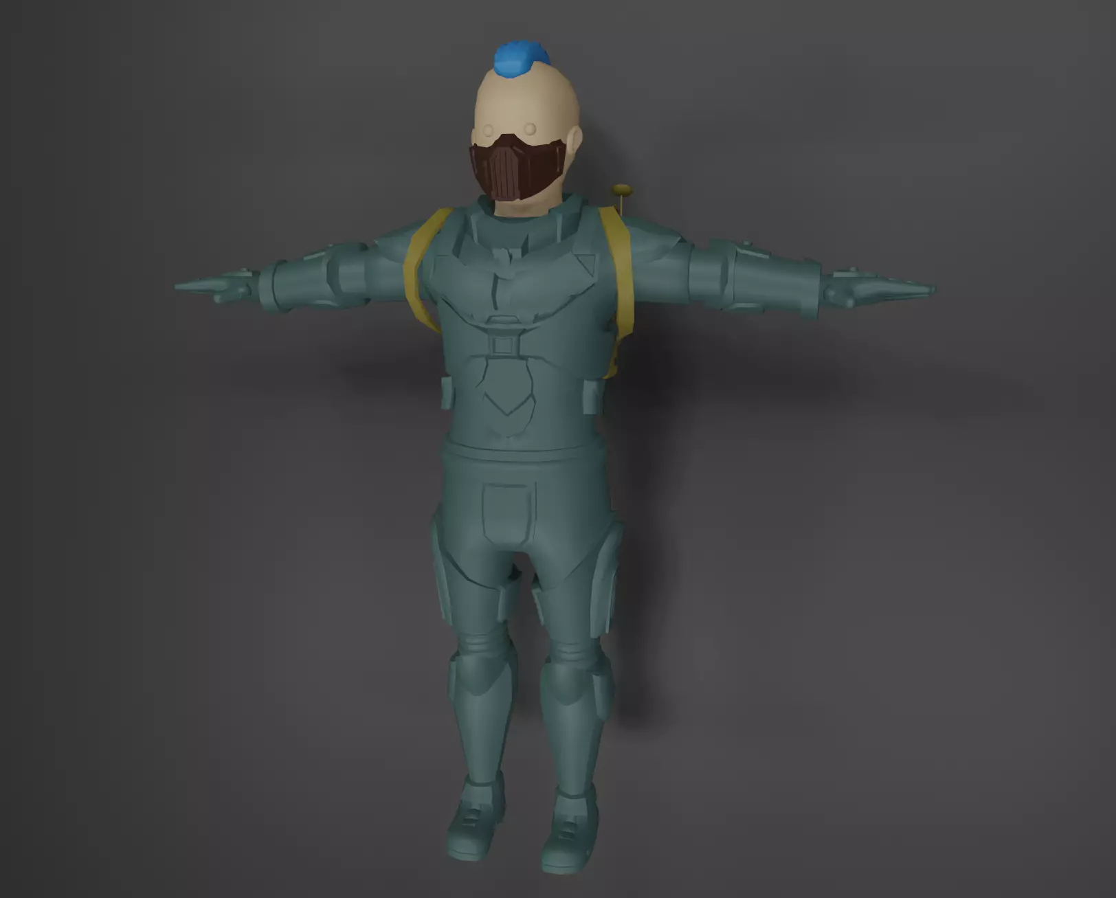 3D Sci-Fi Characters Characters 3D model_0