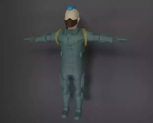 3D Sci-Fi Characters Characters 3D model