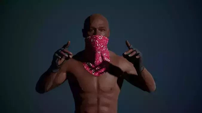 High-Quality Realistic 3D Character Model