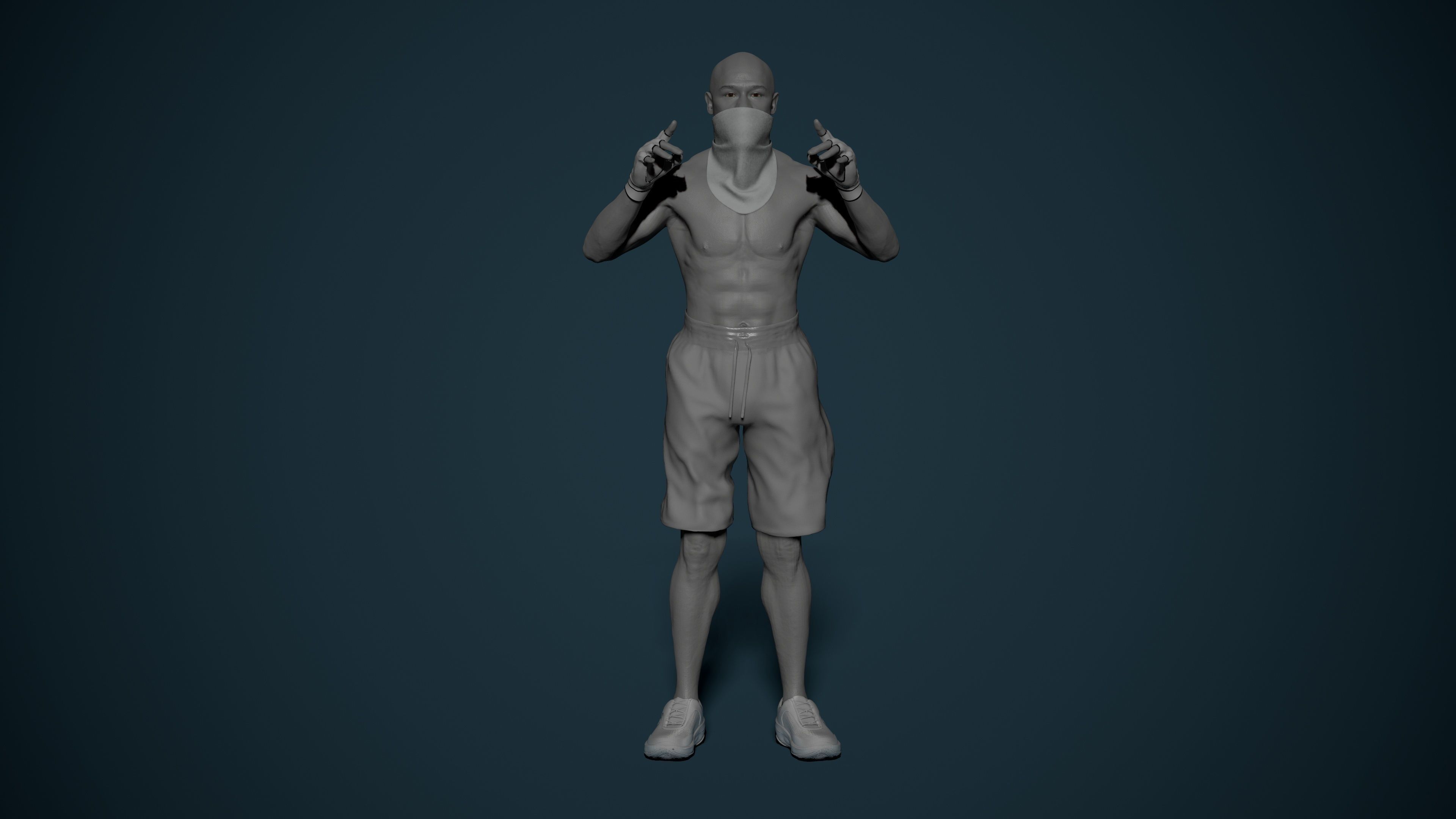 High-Quality Realistic 3D Character Model Low-poly 3D model_21