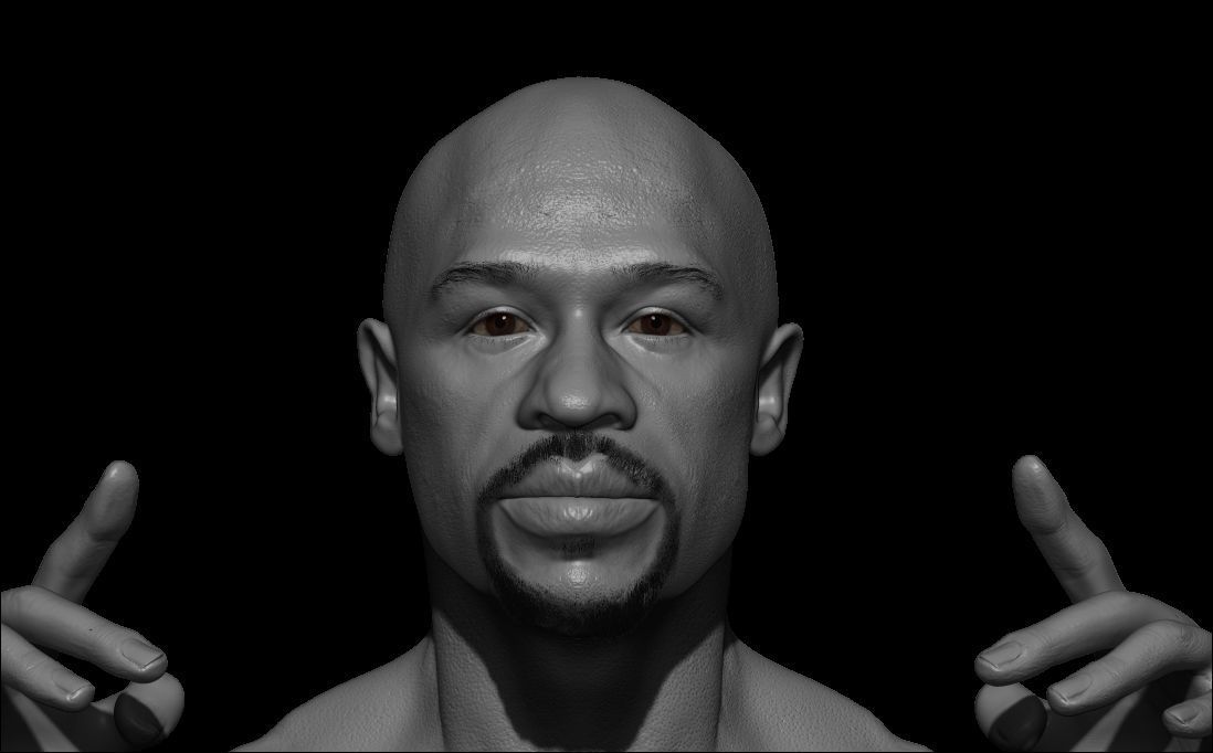 High-Quality Realistic 3D Character Model Low-poly 3D model_7