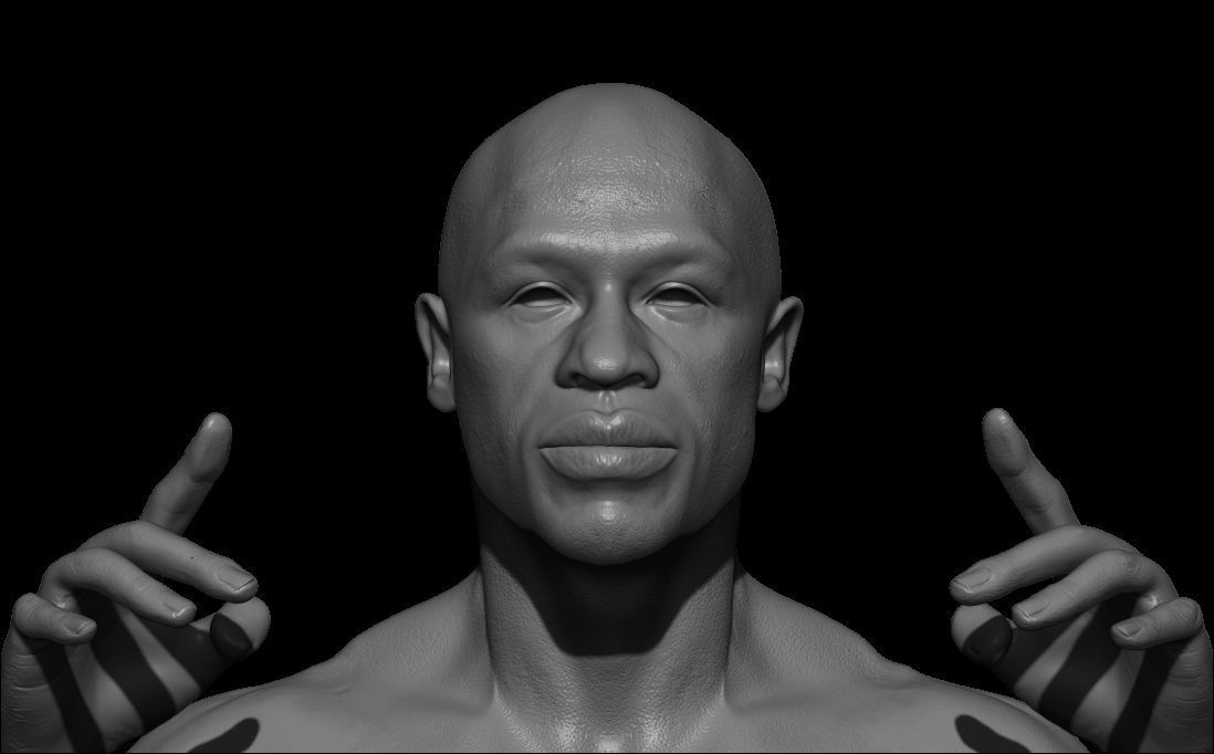 High-Quality Realistic 3D Character Model Low-poly 3D model_13