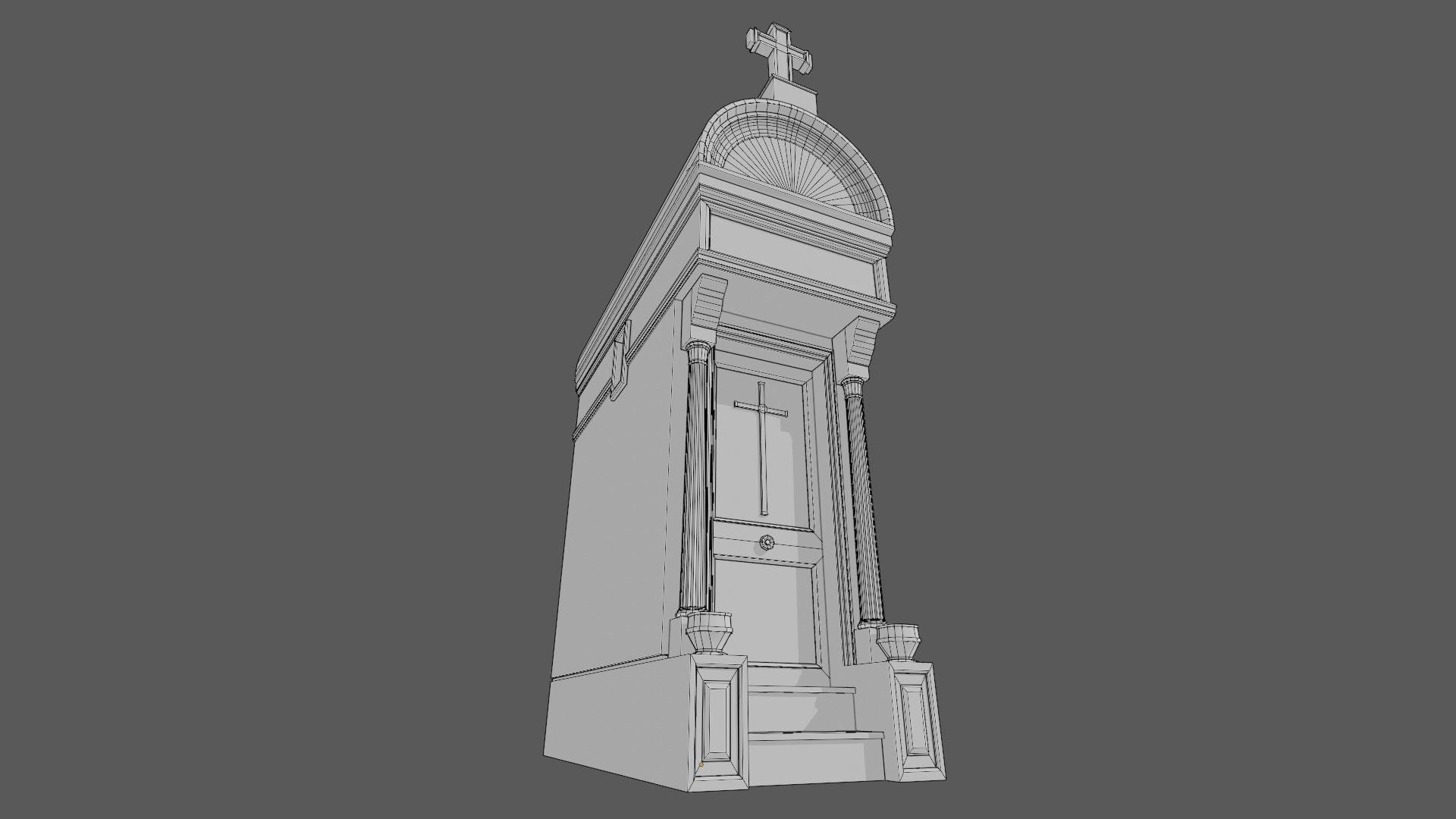 Cemetery Mausoleums Collection _30