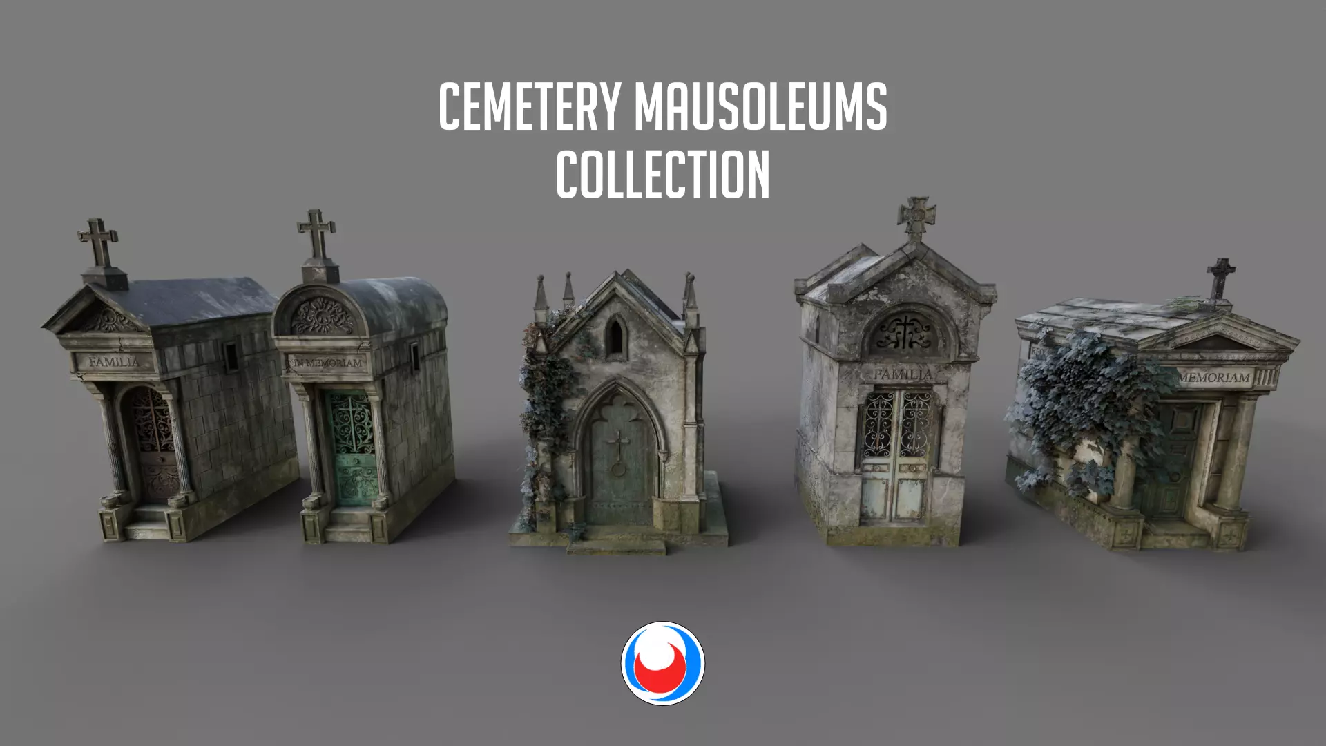 Cemetery Mausoleums Collection _0