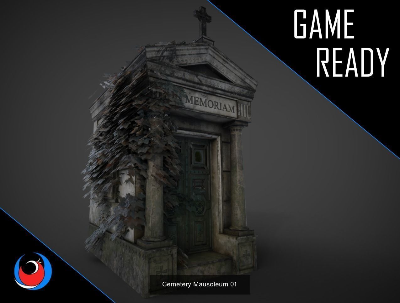 Cemetery Mausoleums Collection _8