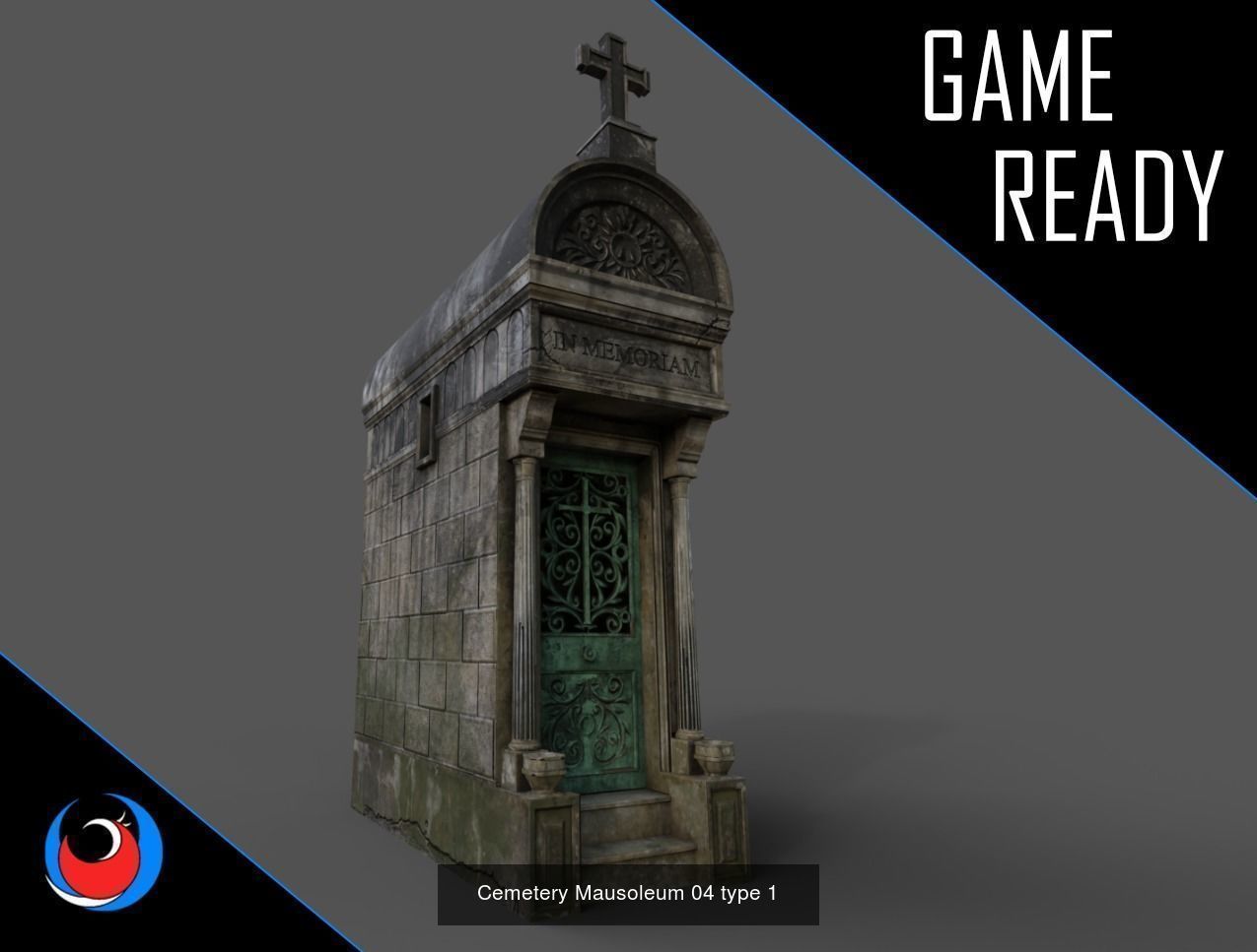 Cemetery Mausoleums Collection _28