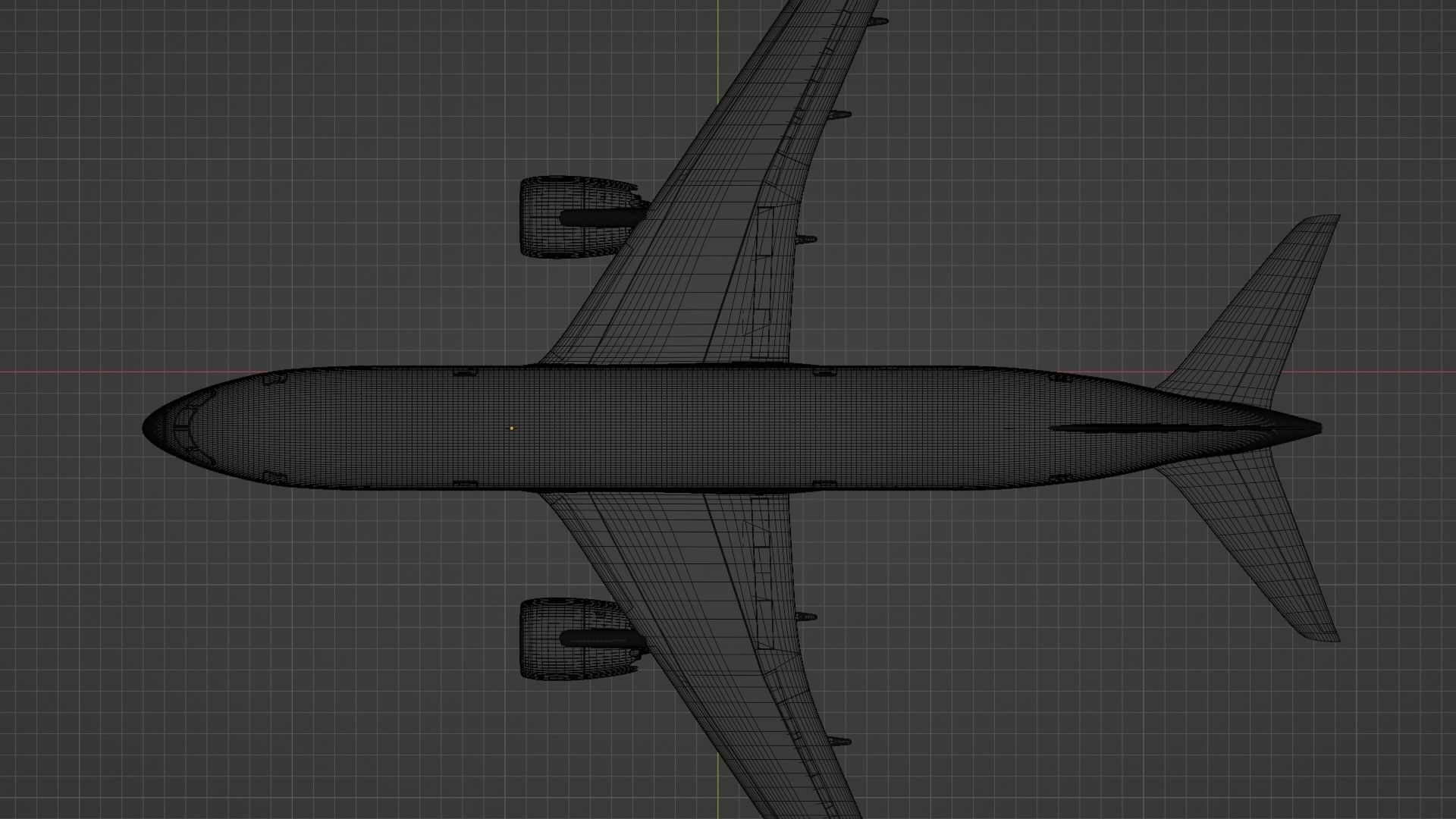 Boeing 787-8 airplane plane aircraft 3D model_10