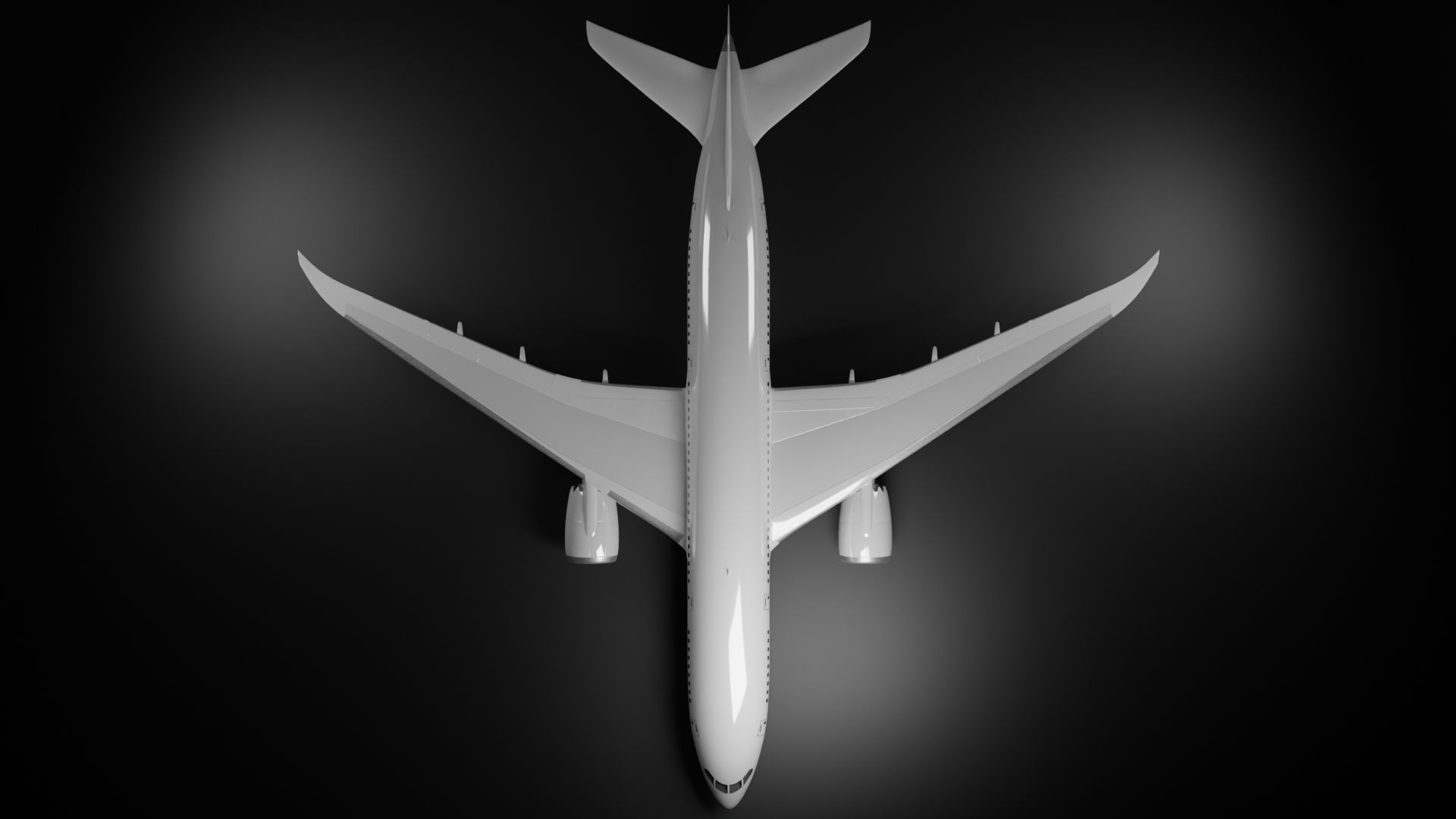 Boeing 787-8 airplane plane aircraft 3D model_4