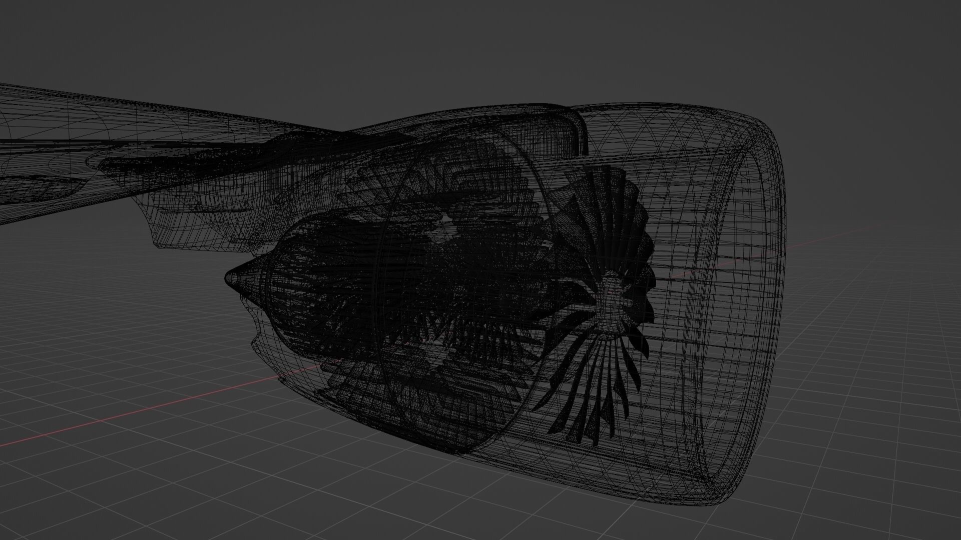 Boeing 787-8 airplane plane aircraft 3D model_7