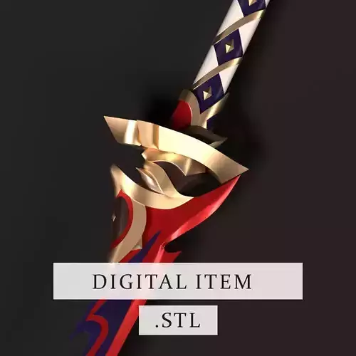 GENSHIN IMPACT - KAGOTSURUBE ISSHIN 3d file stl 3D model