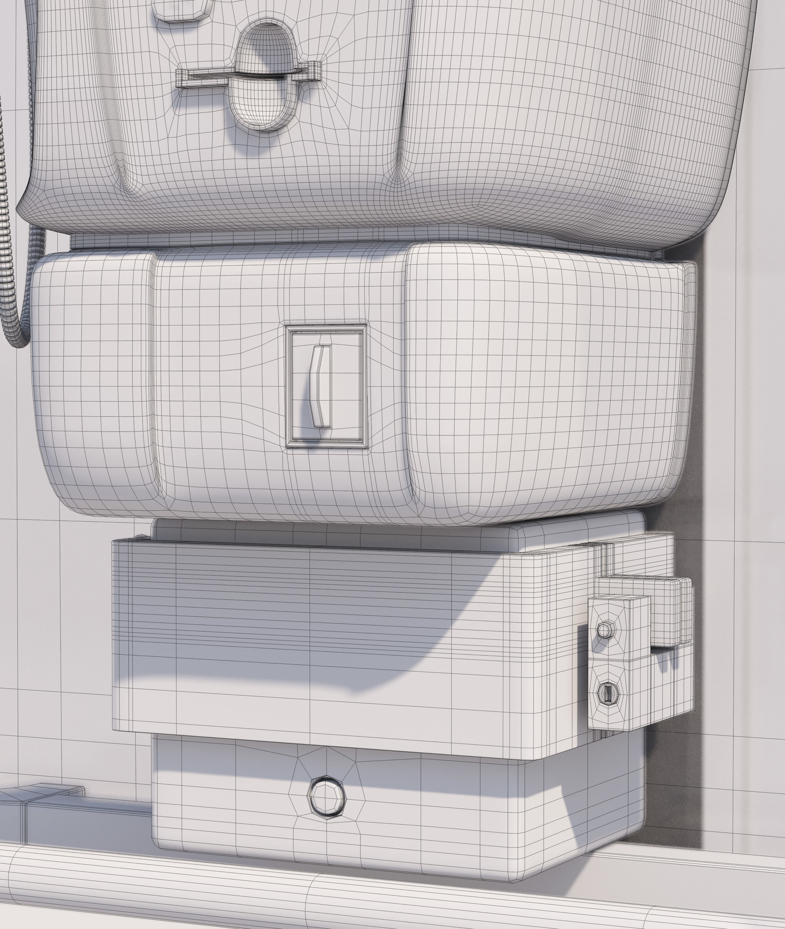 Public Phone 3D model_13