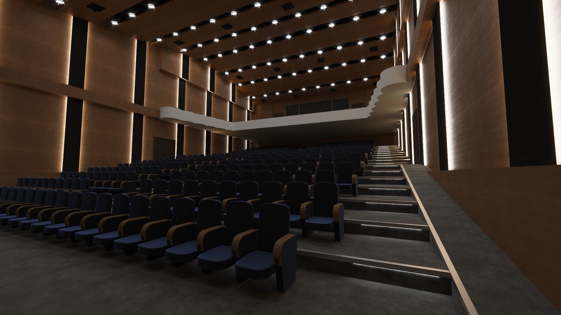 Convention Hall 3D model_3