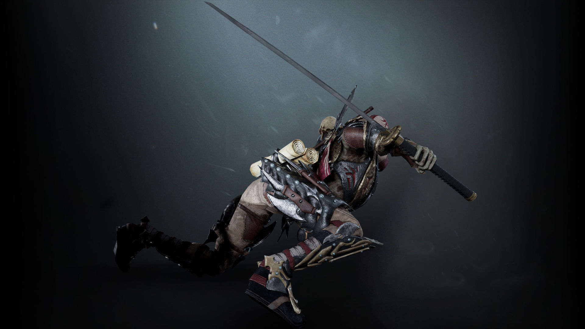 Undead Pack Low-poly 3D model_7