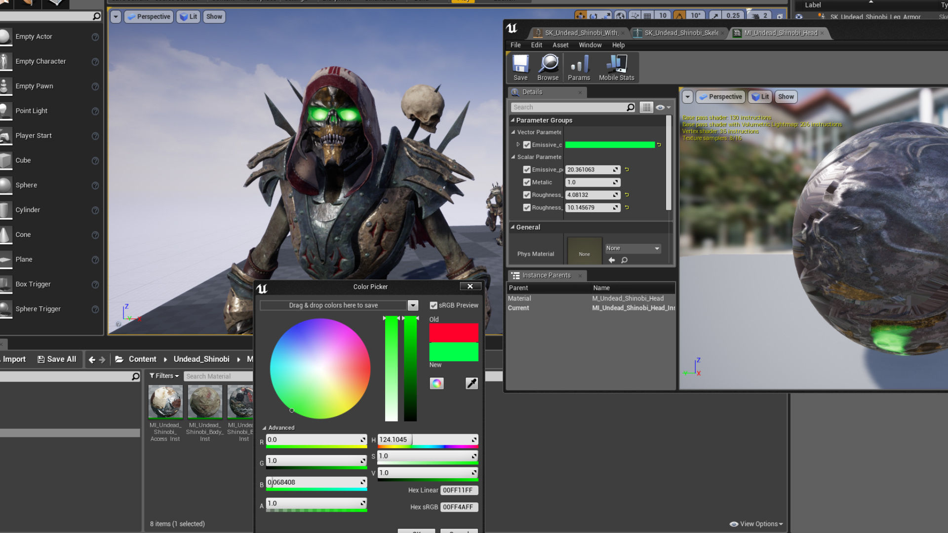 Undead Pack Low-poly 3D model_12