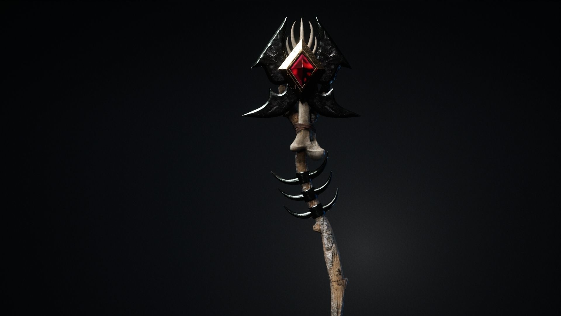 Undead Pack Low-poly 3D model_35