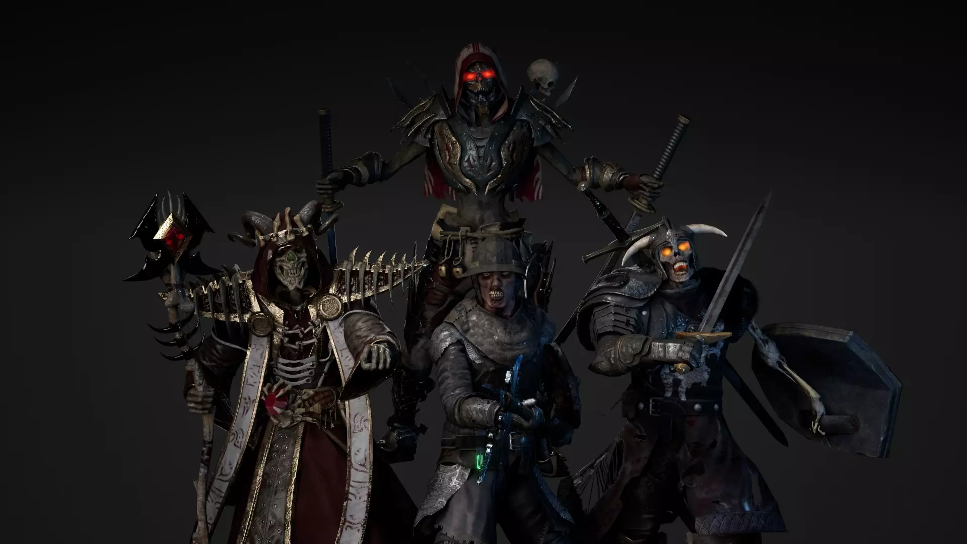 Undead Pack Low-poly 3D model_0