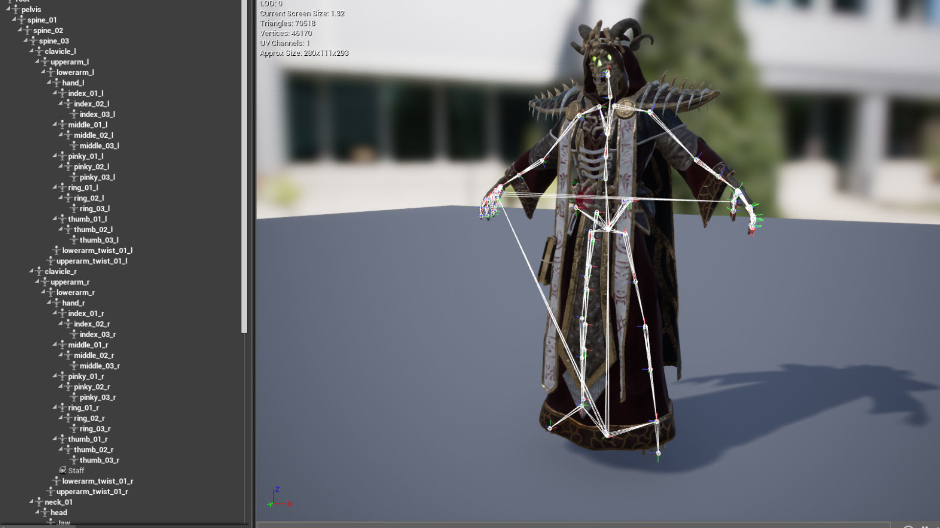 Undead Pack Low-poly 3D model_19
