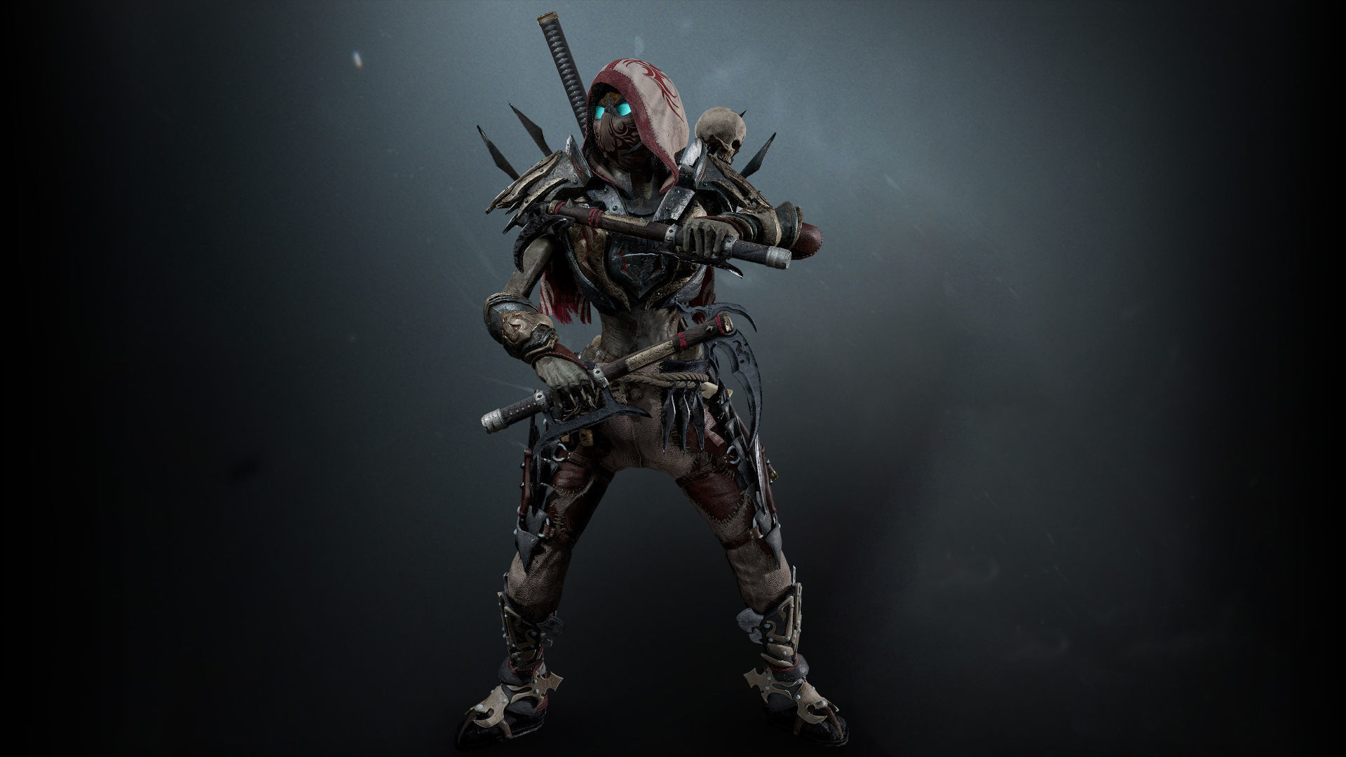 Undead Pack Low-poly 3D model_4