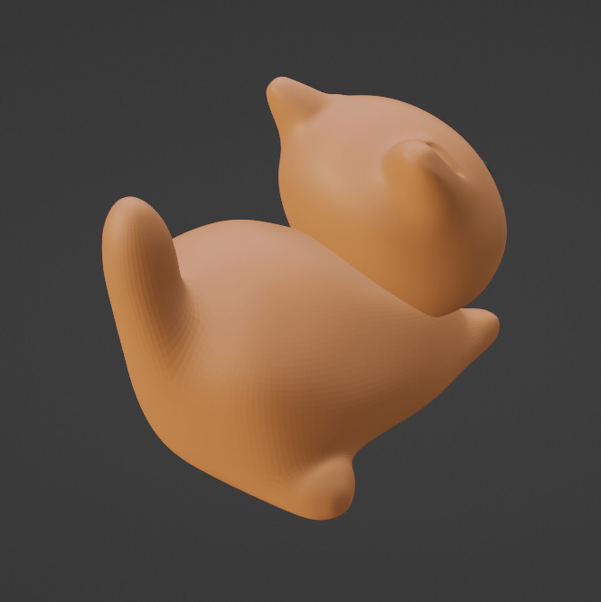 Cat  Figurine 3D print model_9
