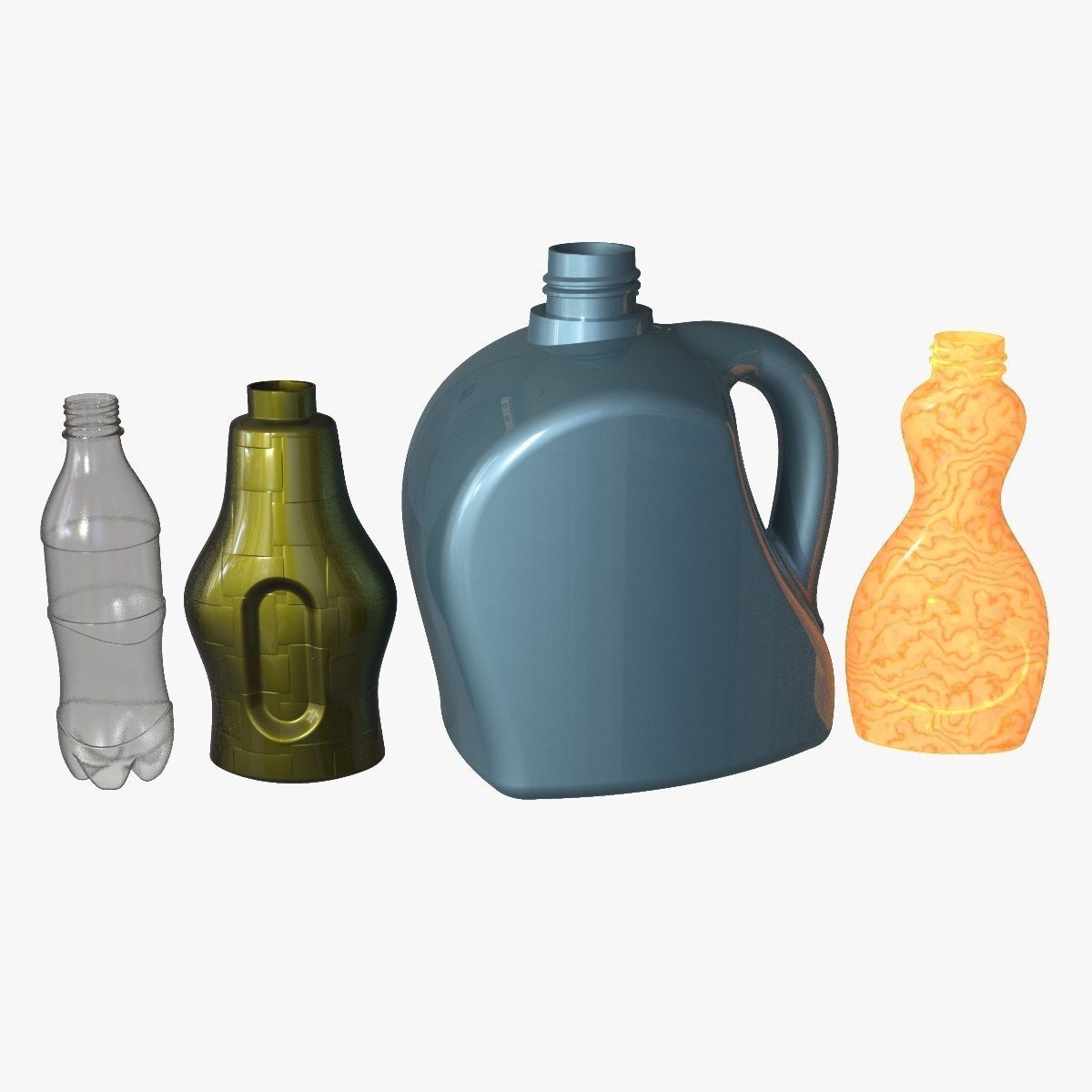 Bottle Collection 3D model_5