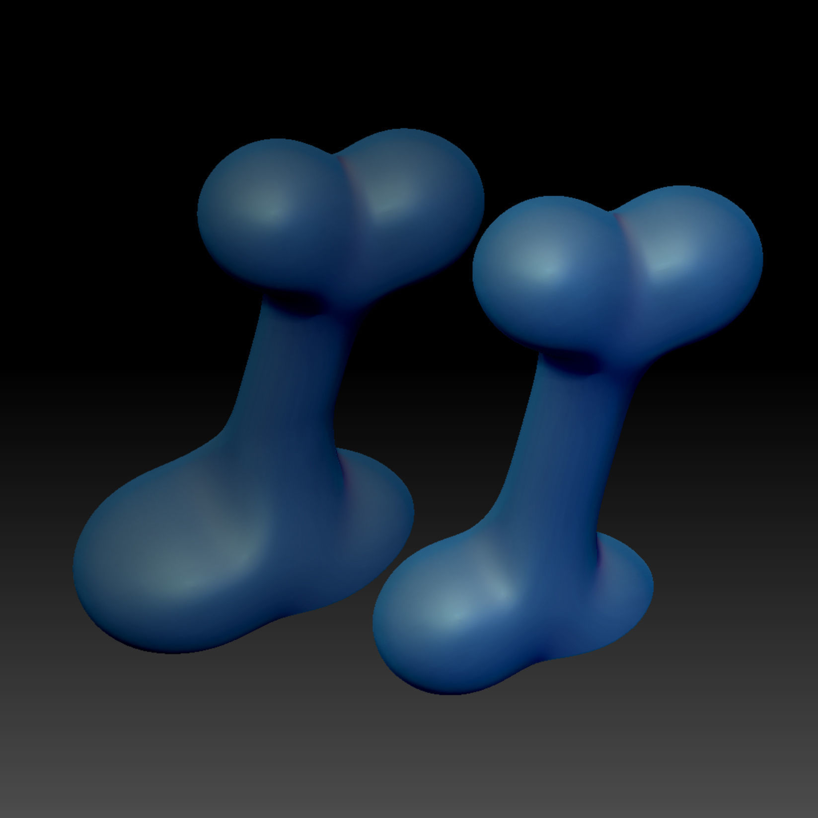 Decorative Dog Bone STL 3D Printing Model High-Polygon Free 3D print model_5