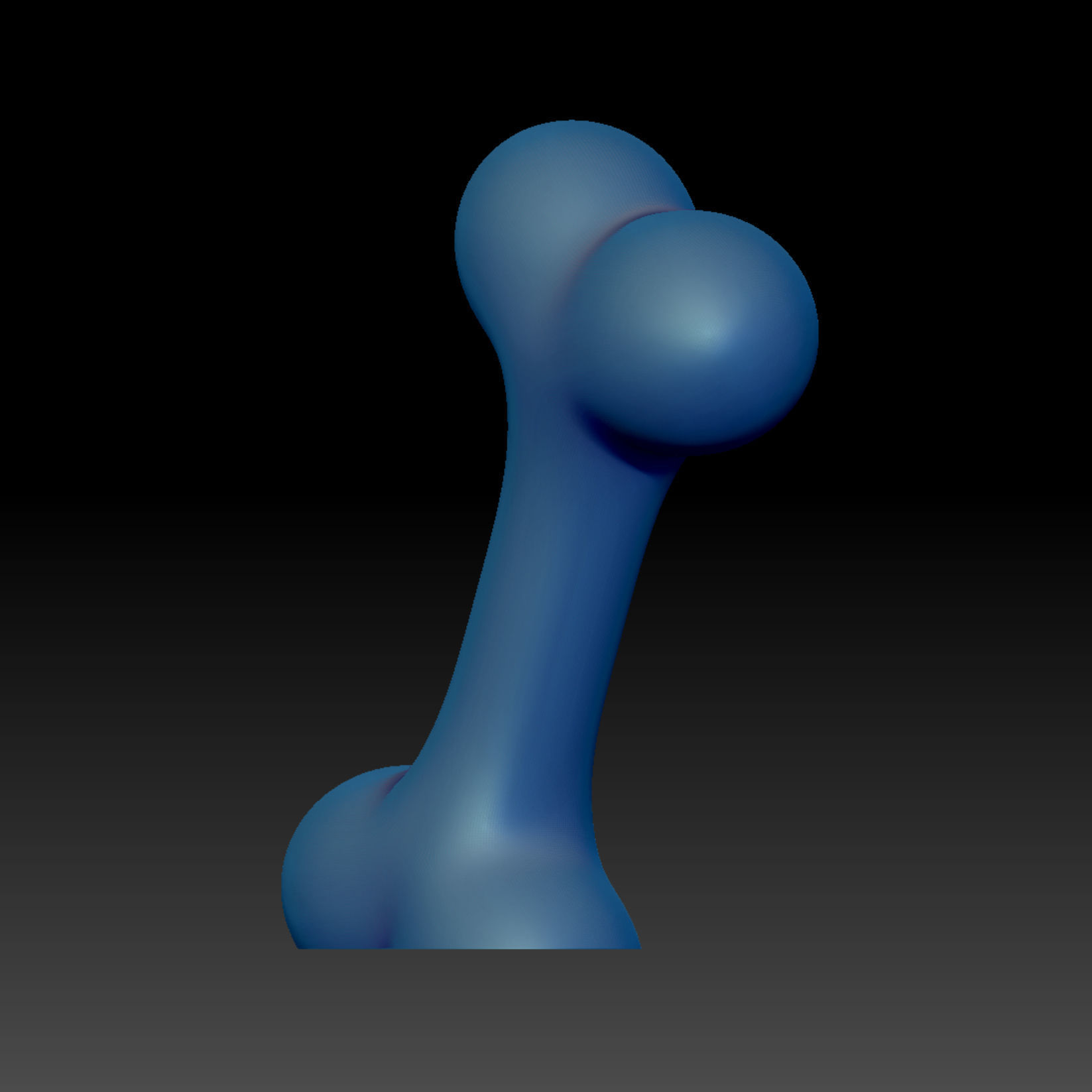 Decorative Dog Bone STL 3D Printing Model High-Polygon Free 3D print model_4