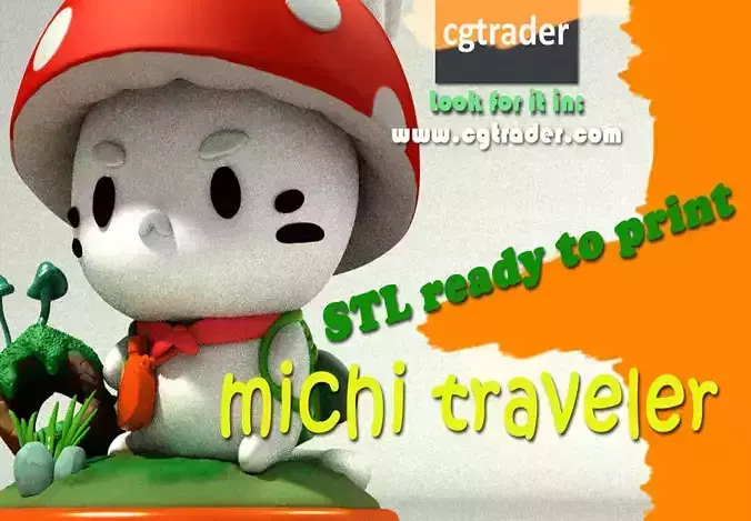 michi traveler STL ready to print 3D print model