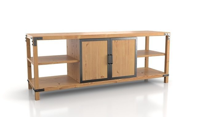 Media Console Bagawnga 3D model