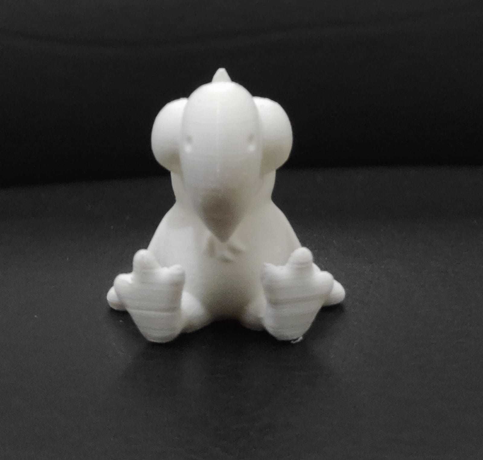 Macaw Cartoon 3D print model_5