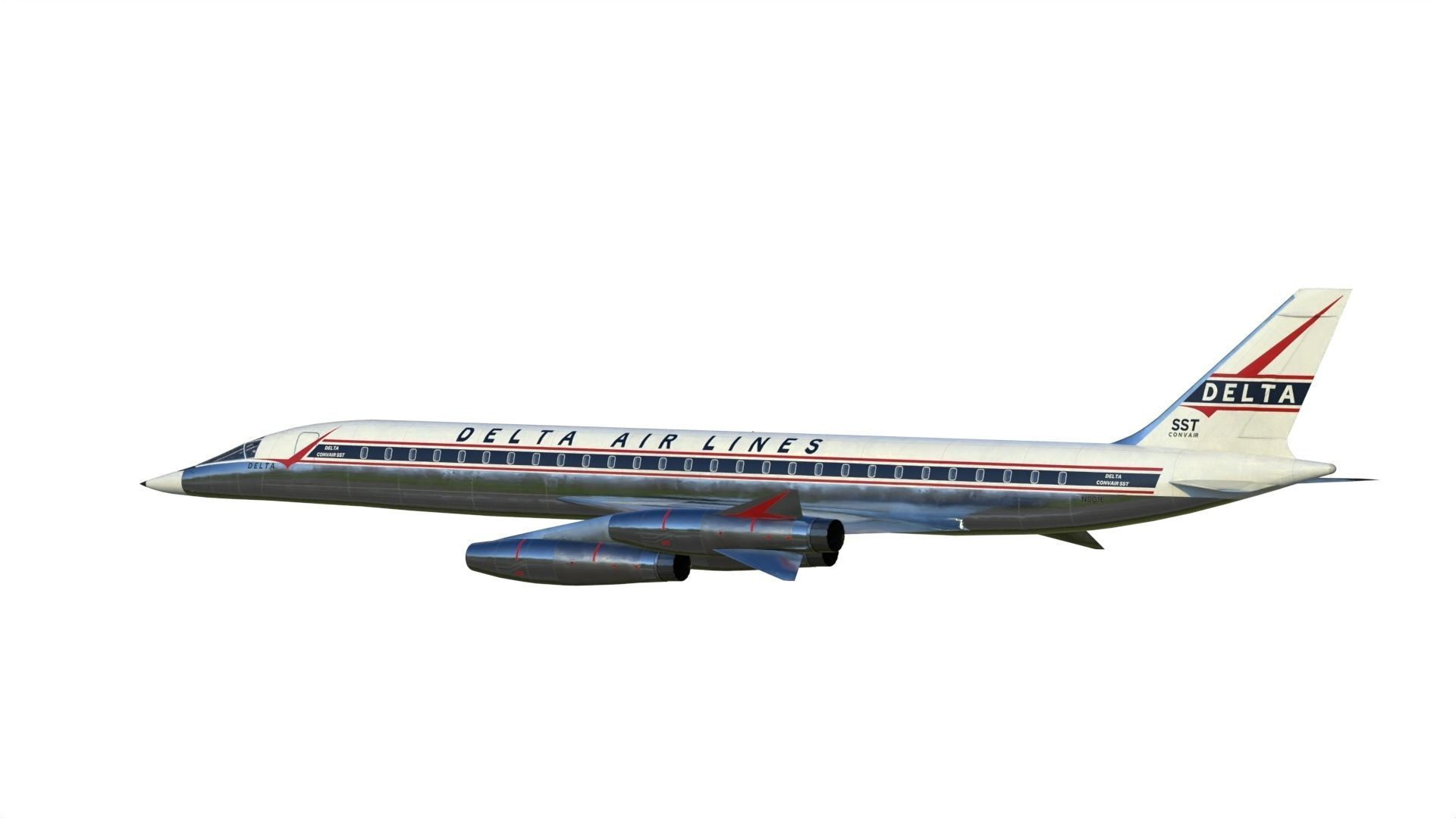Convair 58-9 SST 3D model_10