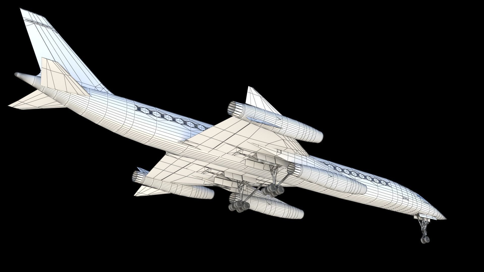 Convair 58-9 SST 3D model_24